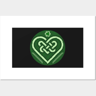 Celtic Heart Knot Posters and Art